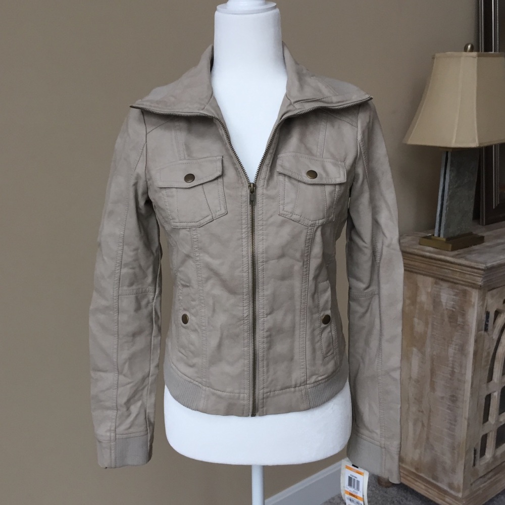 NWT American Rag leather jacket
